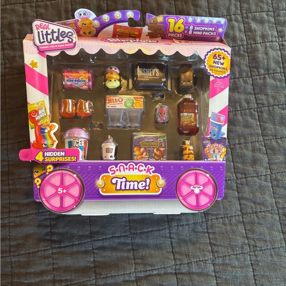 REAL Littles Shopkins‎ Snack Time playset - Picture 1 of 2